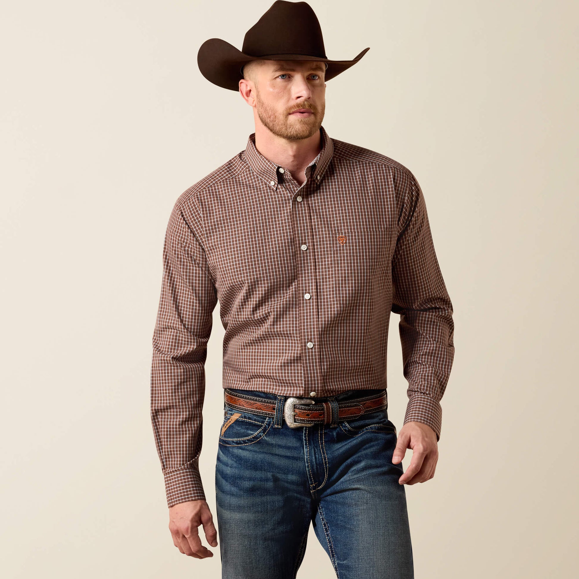 Ariat Men Wrinkle Free Coen Classic Fit Shirt