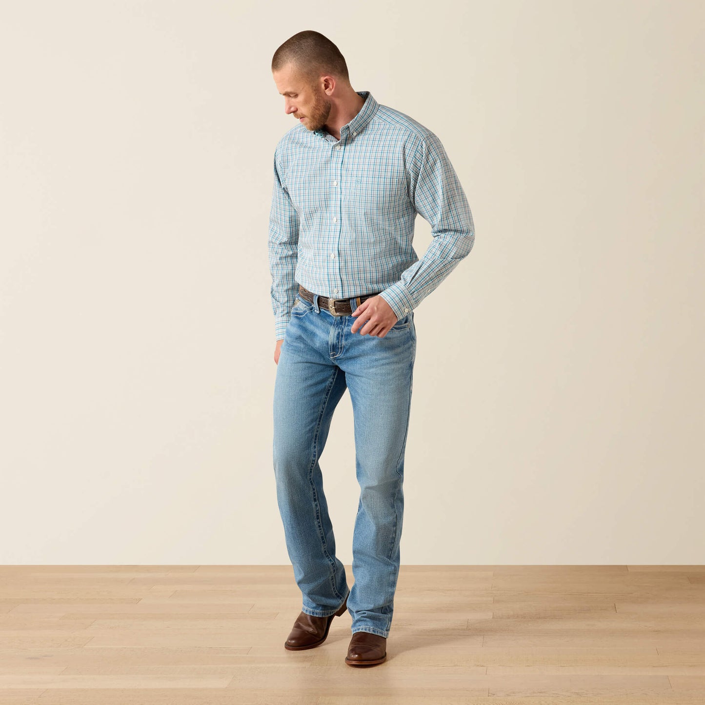 Ariat Men Wrinkle Free Antonio Classic Fit Shirt