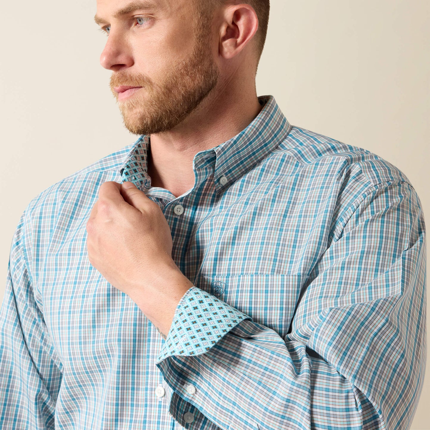 Ariat Men Wrinkle Free Antonio Classic Fit Shirt