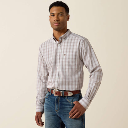 Ariat Men Wrinkle Free Clyde Fitted Shirt