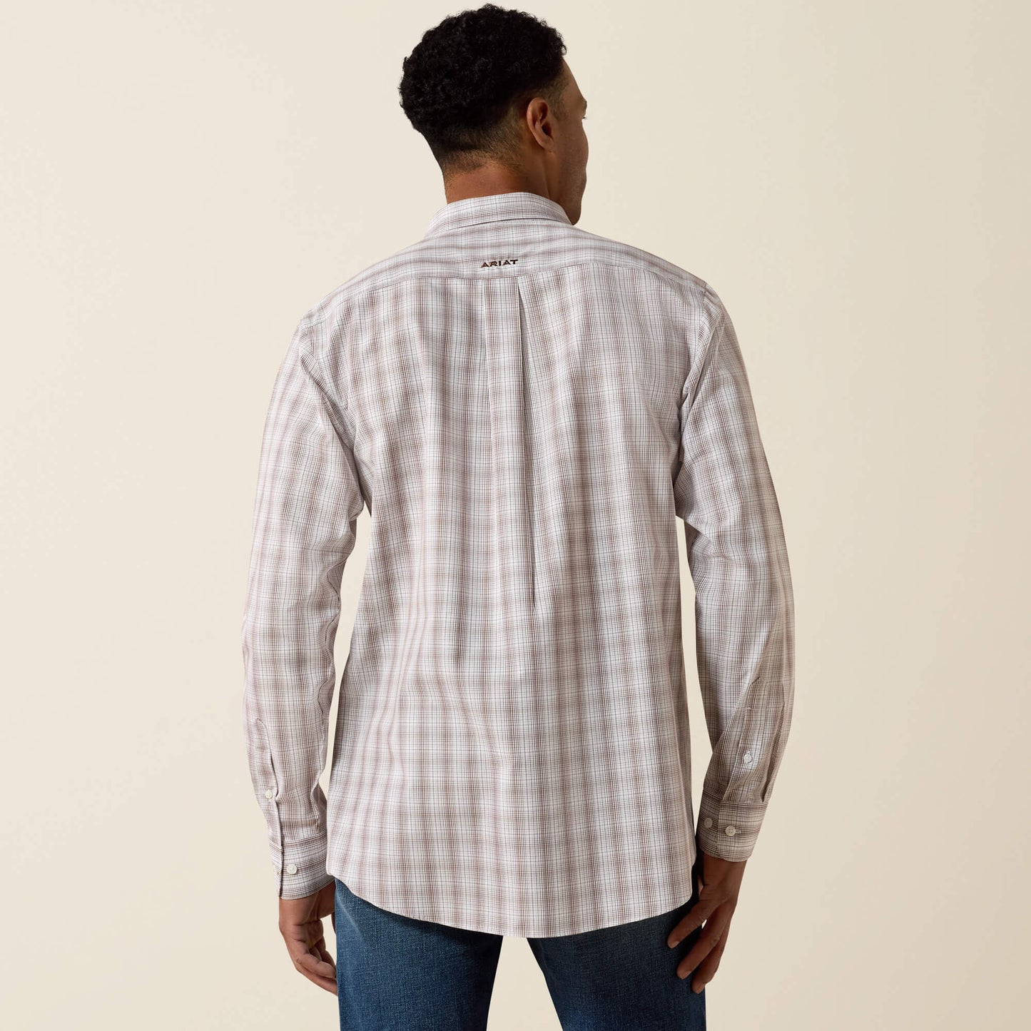 Ariat Men Wrinkle Free Clyde Fitted Shirt
