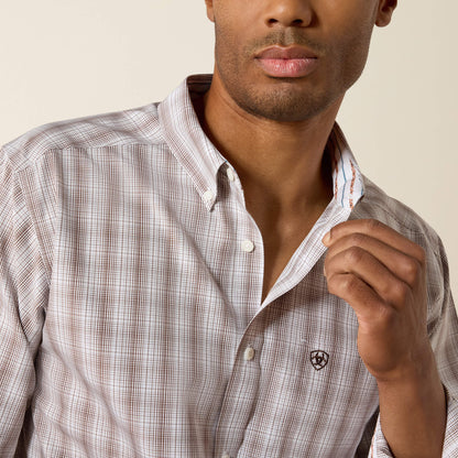 Ariat Men Wrinkle Free Clyde Fitted Shirt