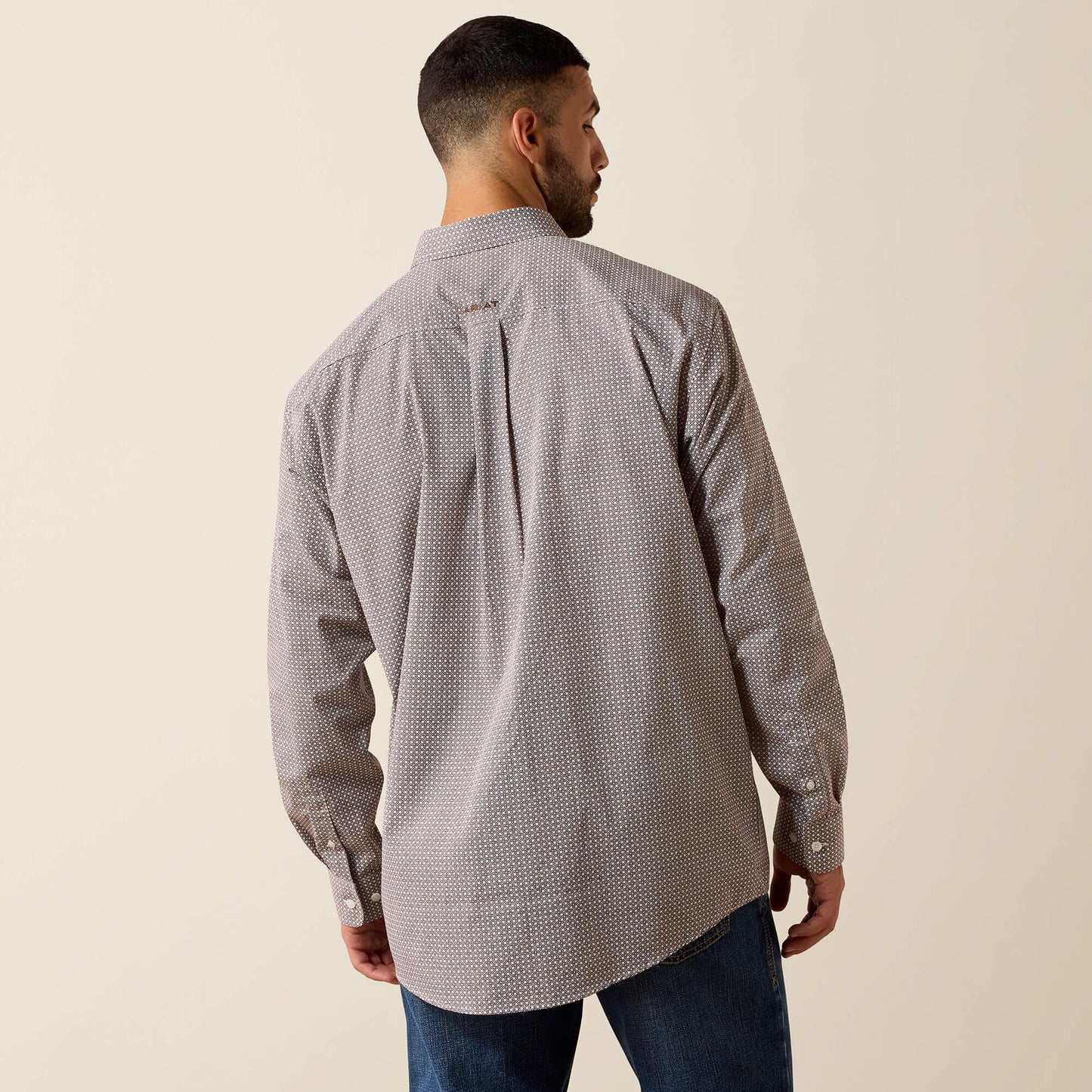 Ariat Men Wrinkle Free Alden Classic Fit Shirt