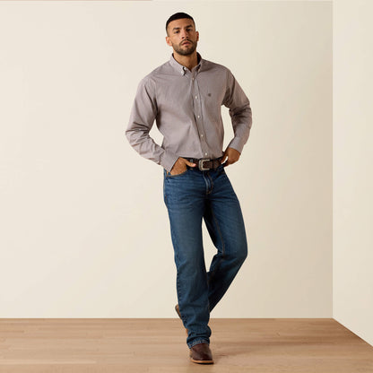 Ariat Men Wrinkle Free Alden Classic Fit Shirt