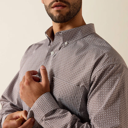 Ariat Men Wrinkle Free Alden Classic Fit Shirt