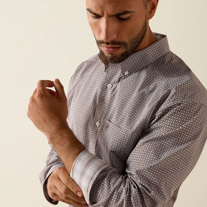Ariat Men Wrinkle Free Alden Classic Fit Shirt