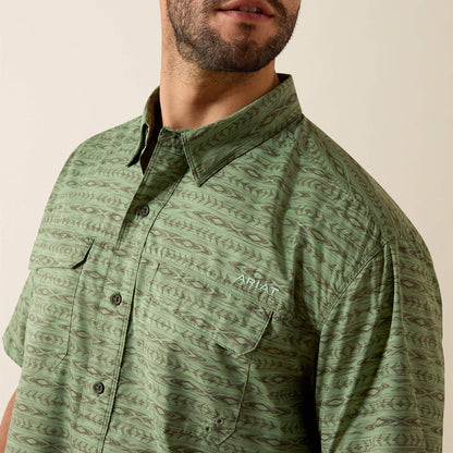 Ariat Men Printed VentTEK Outbound Classic Fit Shirt