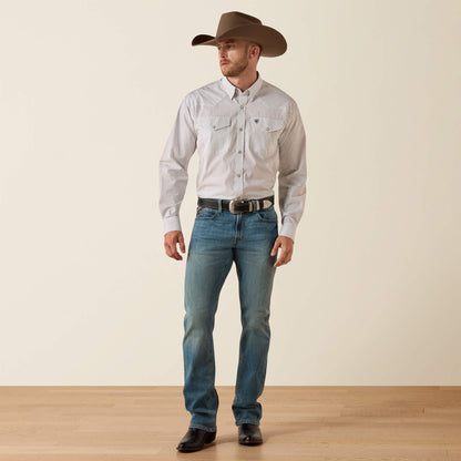 Ariat Men Wrinkle Free Anthony Classic Fit Snap Shirt