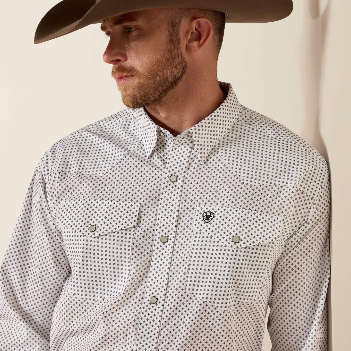 Ariat Men Wrinkle Free Anthony Classic Fit Snap Shirt