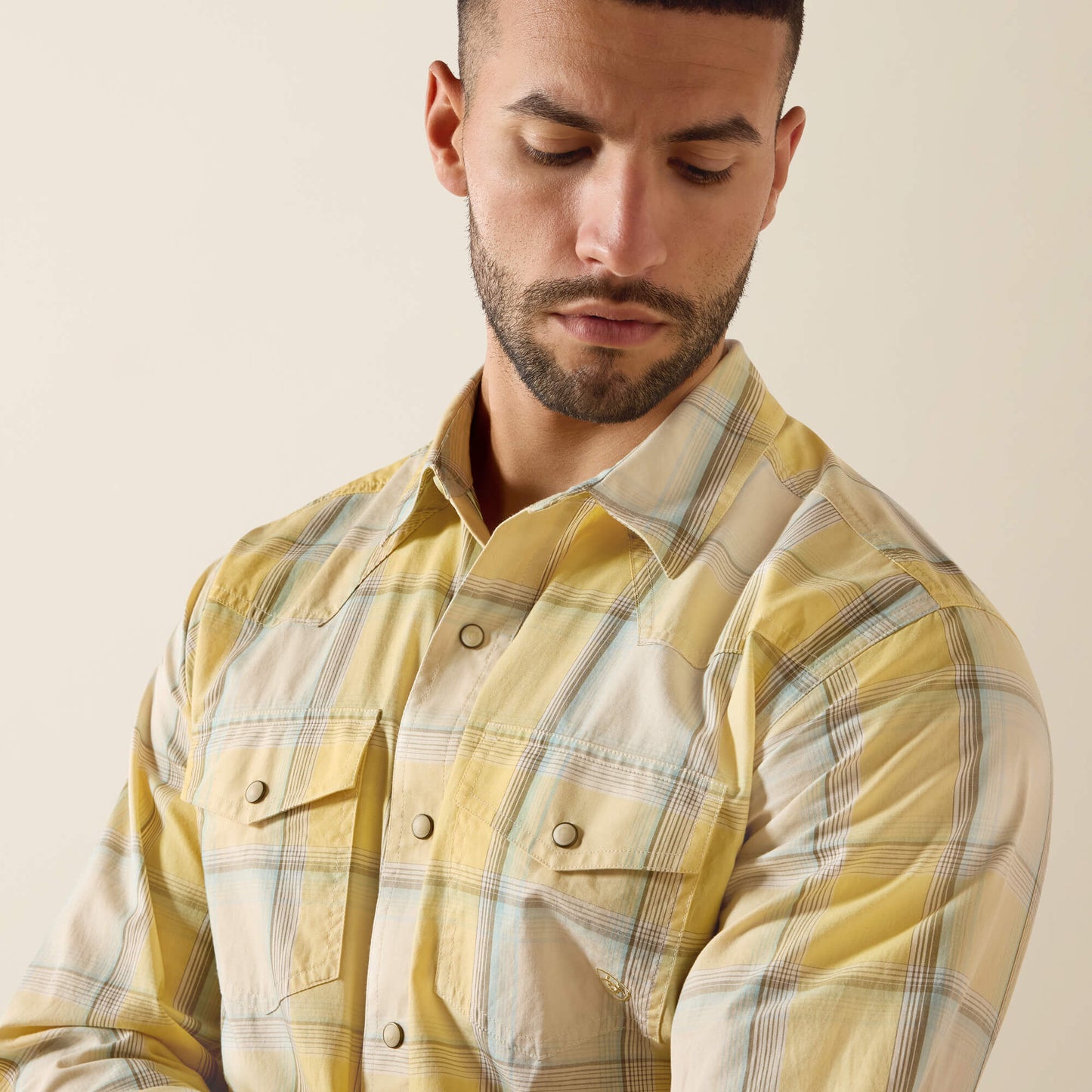 Ariat Men Retro Hux Fitted Snap Shirt