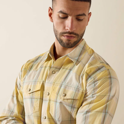 Ariat Men Retro Hux Fitted Snap Shirt