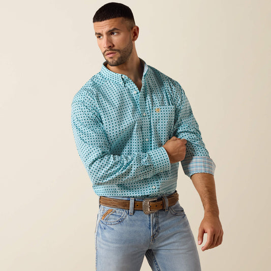 Ariat Men Wrinkle Free Andy Classic Fit Shirt