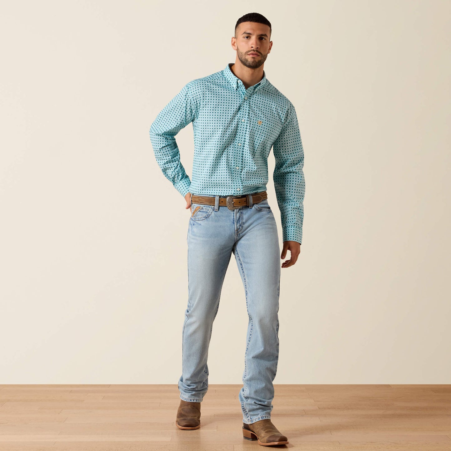 Ariat Men Wrinkle Free Andy Classic Fit Shirt