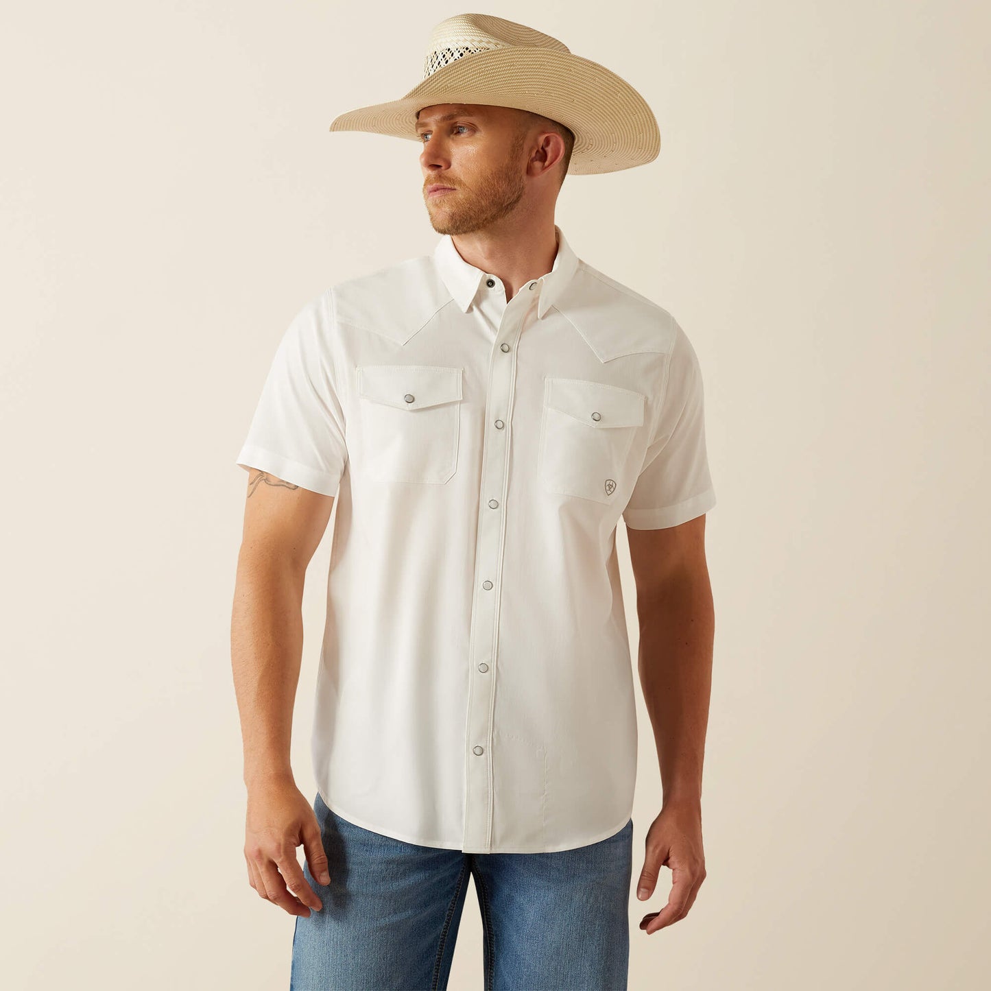 Ariat Men VentTEK Western Fitted Snap Shirt