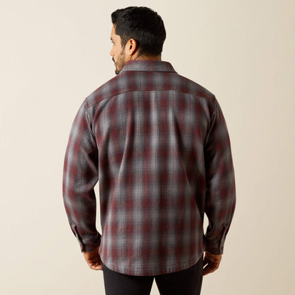 Ariat Men Rebar Heavy Flannel Work Shirt