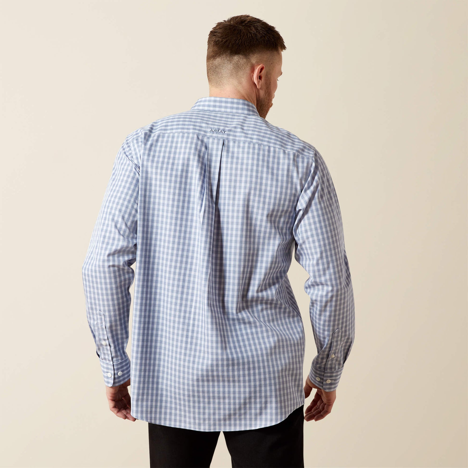Ariat Men Wrinkle Free Brett Fitted Shirt