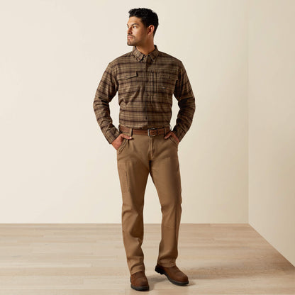 Ariat Men Rebar Flannel DuraStretch Work Shirt