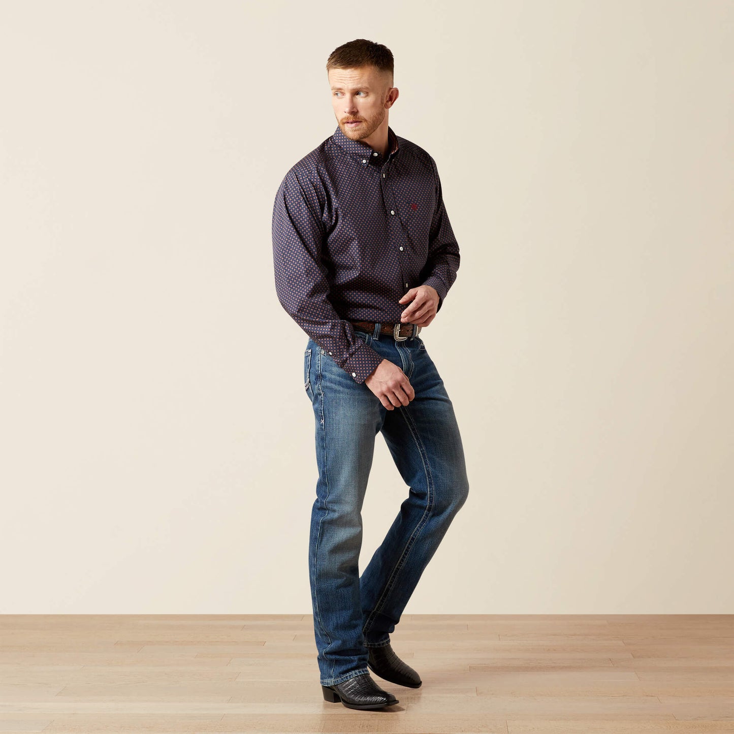 Ariat Men Wrinkle Free Briggs Classic Fit Shirt