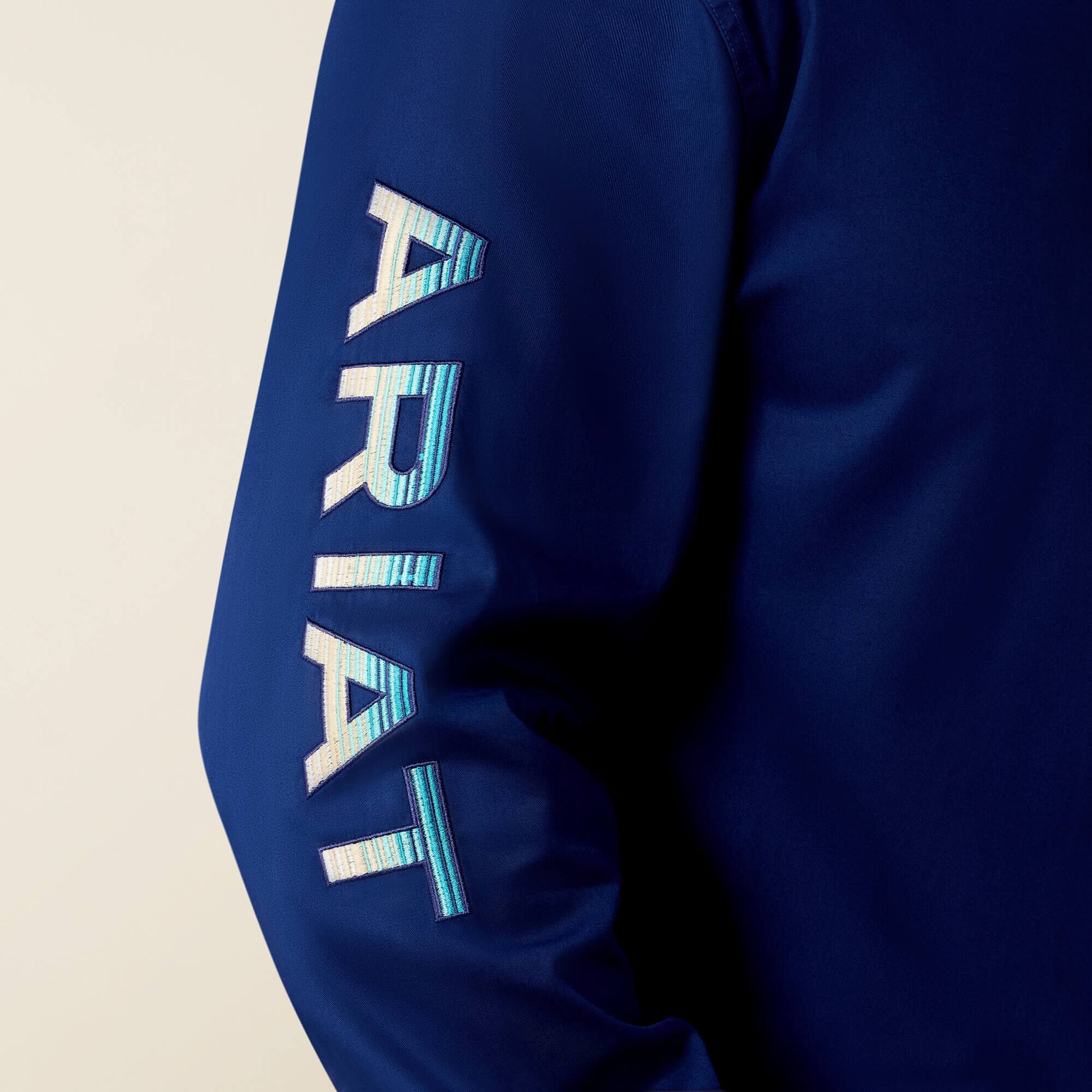 Ariat Men Team Logo Lightweight Twill Classic Fit Shirt