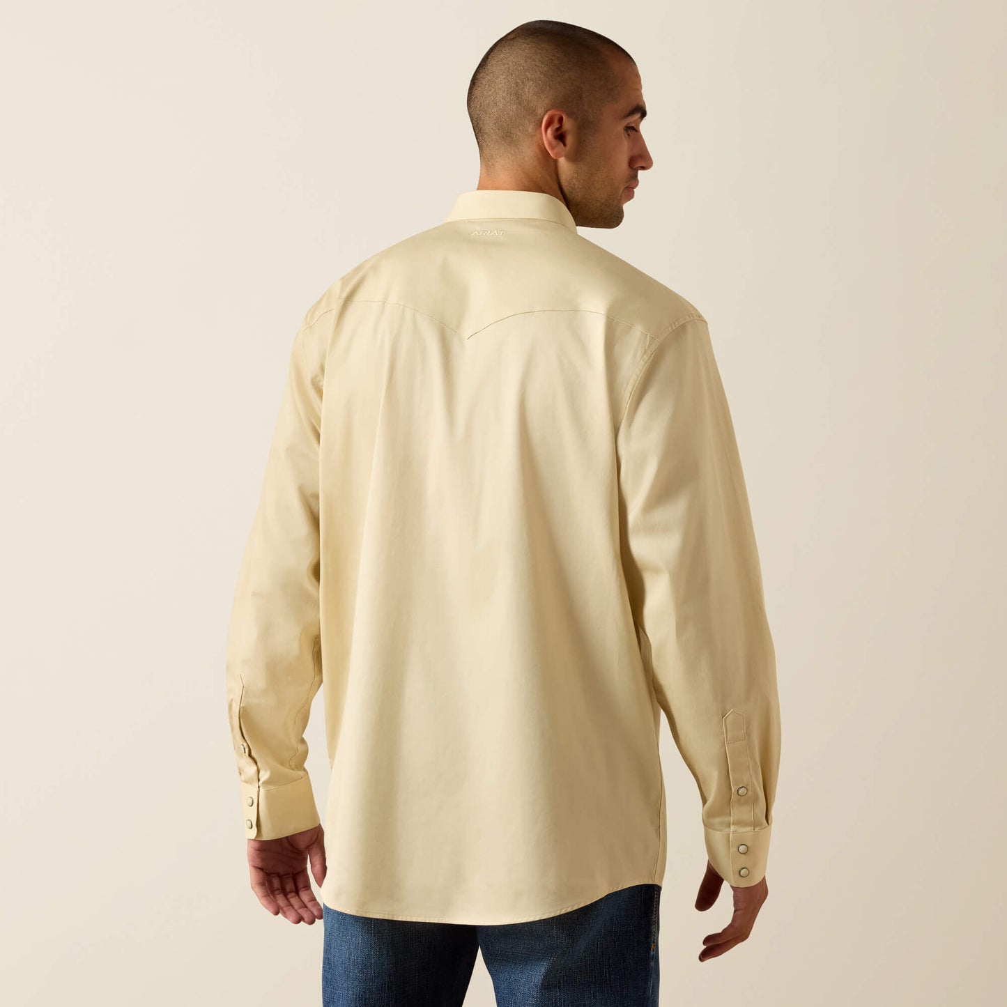 Ariat Men Lightweight Twill Classic Fit Snap Shirt