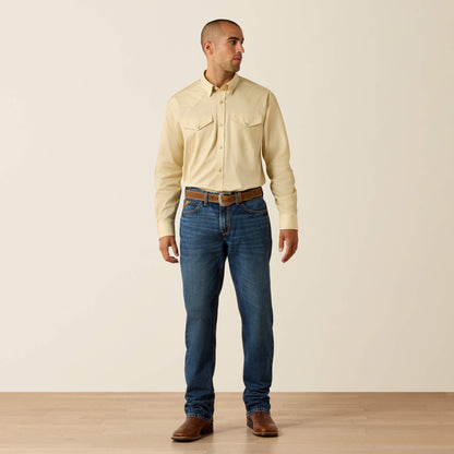Ariat Men Lightweight Twill Classic Fit Snap Shirt