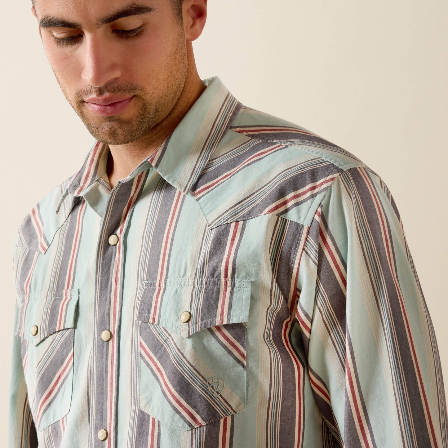 Ariat Men Retro Hesperus Fitted Snap Shirt