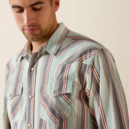 Ariat Men Retro Hesperus Fitted Snap Shirt