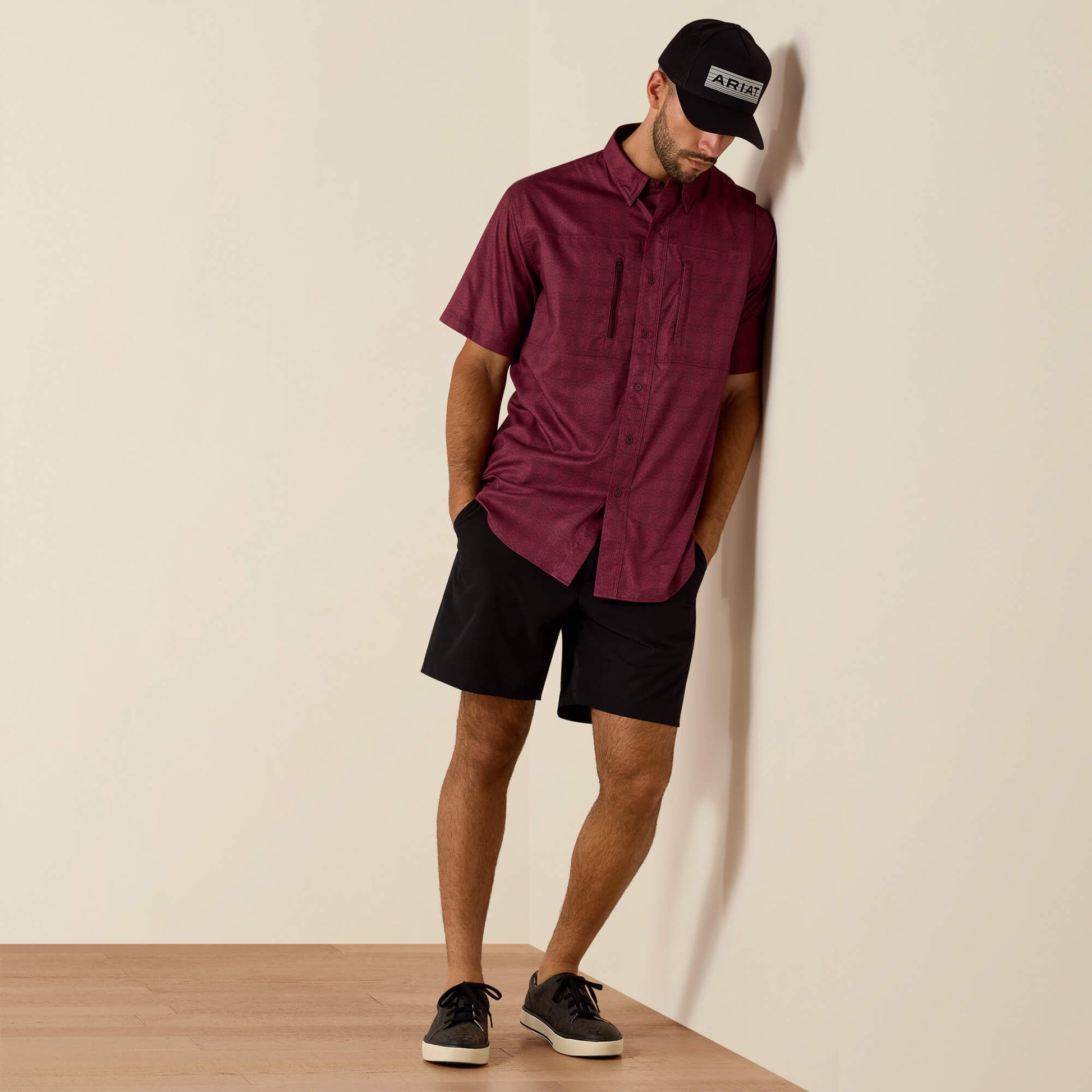 Ariat Men Printed VentTEK Classic Fit Shirt