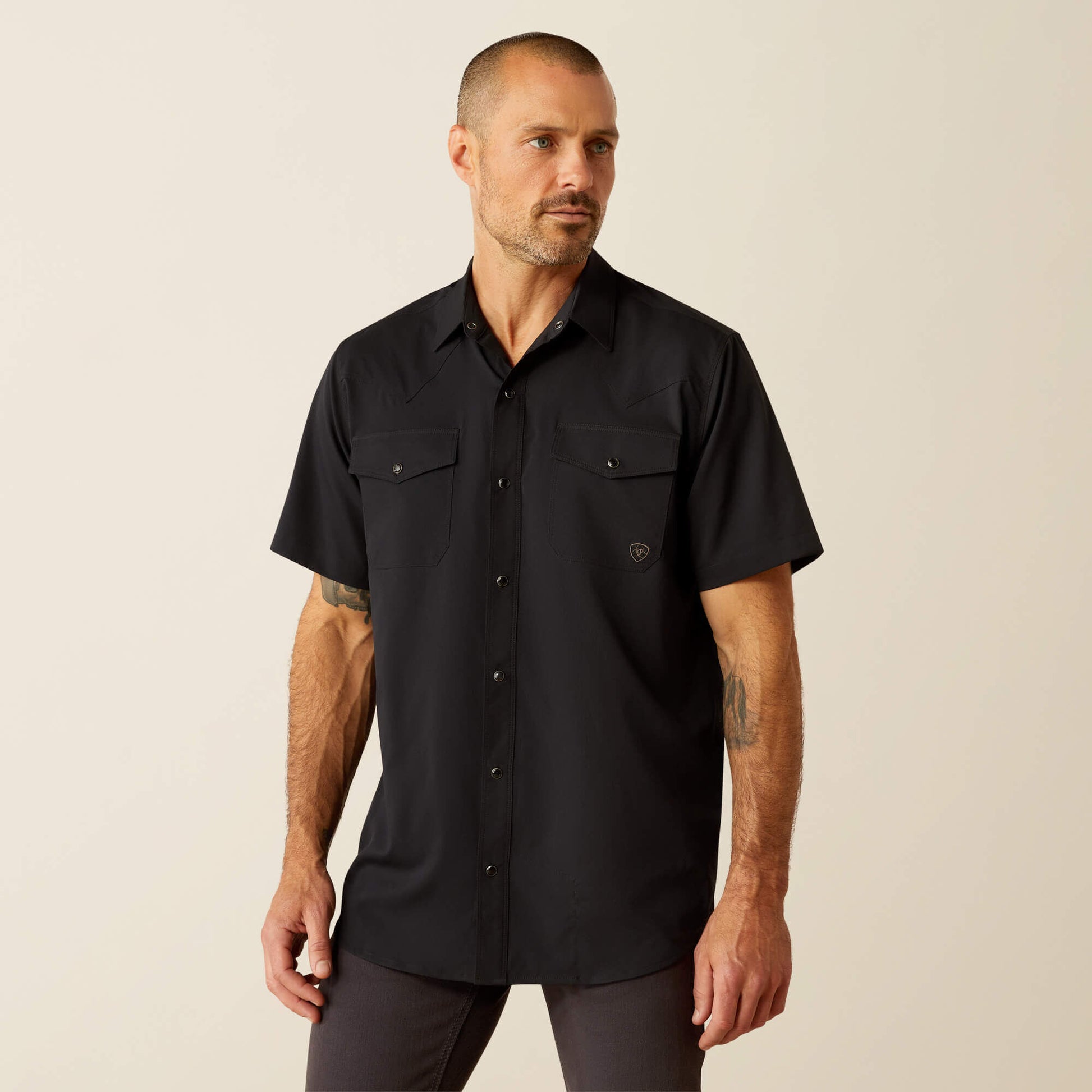 Ariat Men VentTEK Western Fitted Snap Shirt