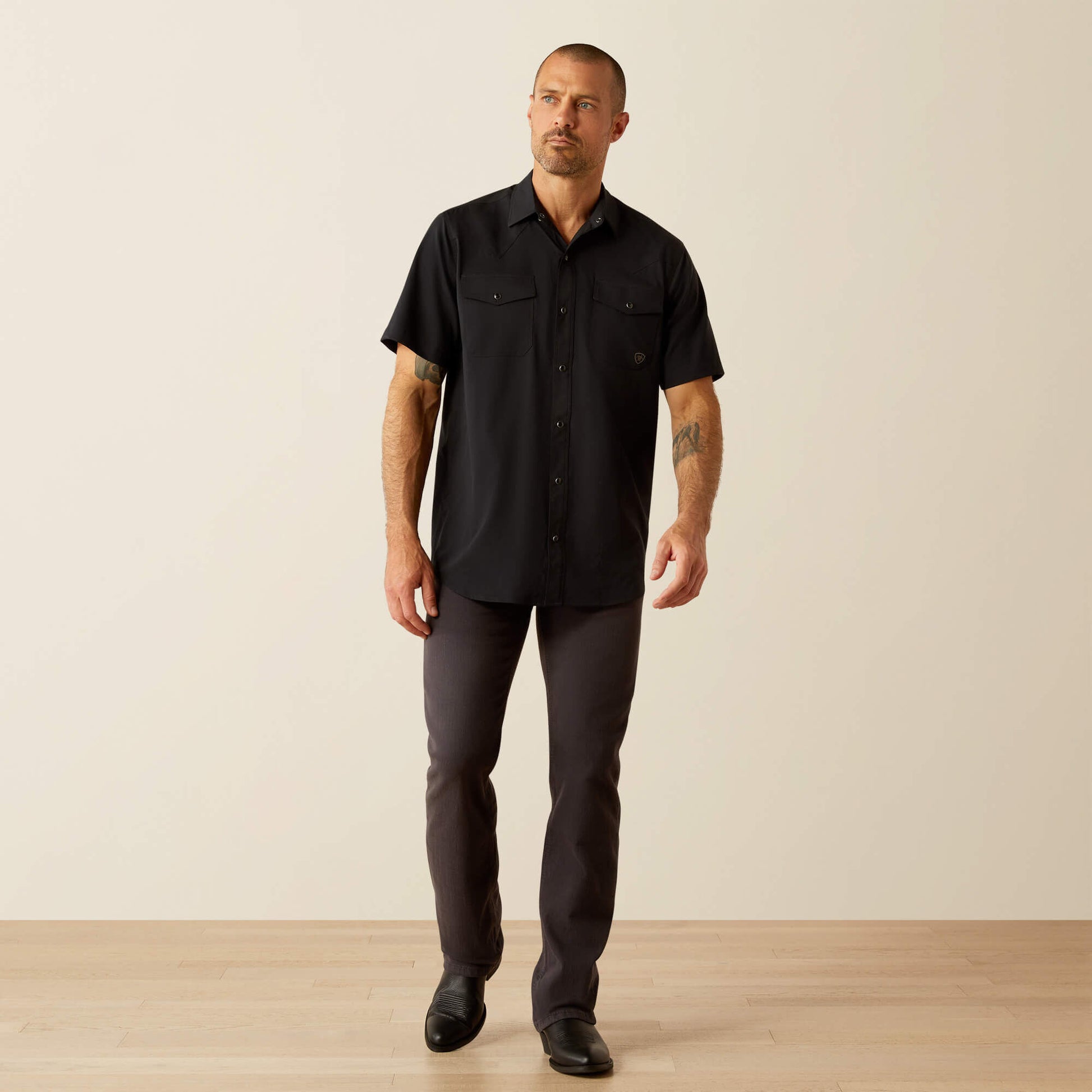 Ariat Men VentTEK Western Fitted Snap Shirt