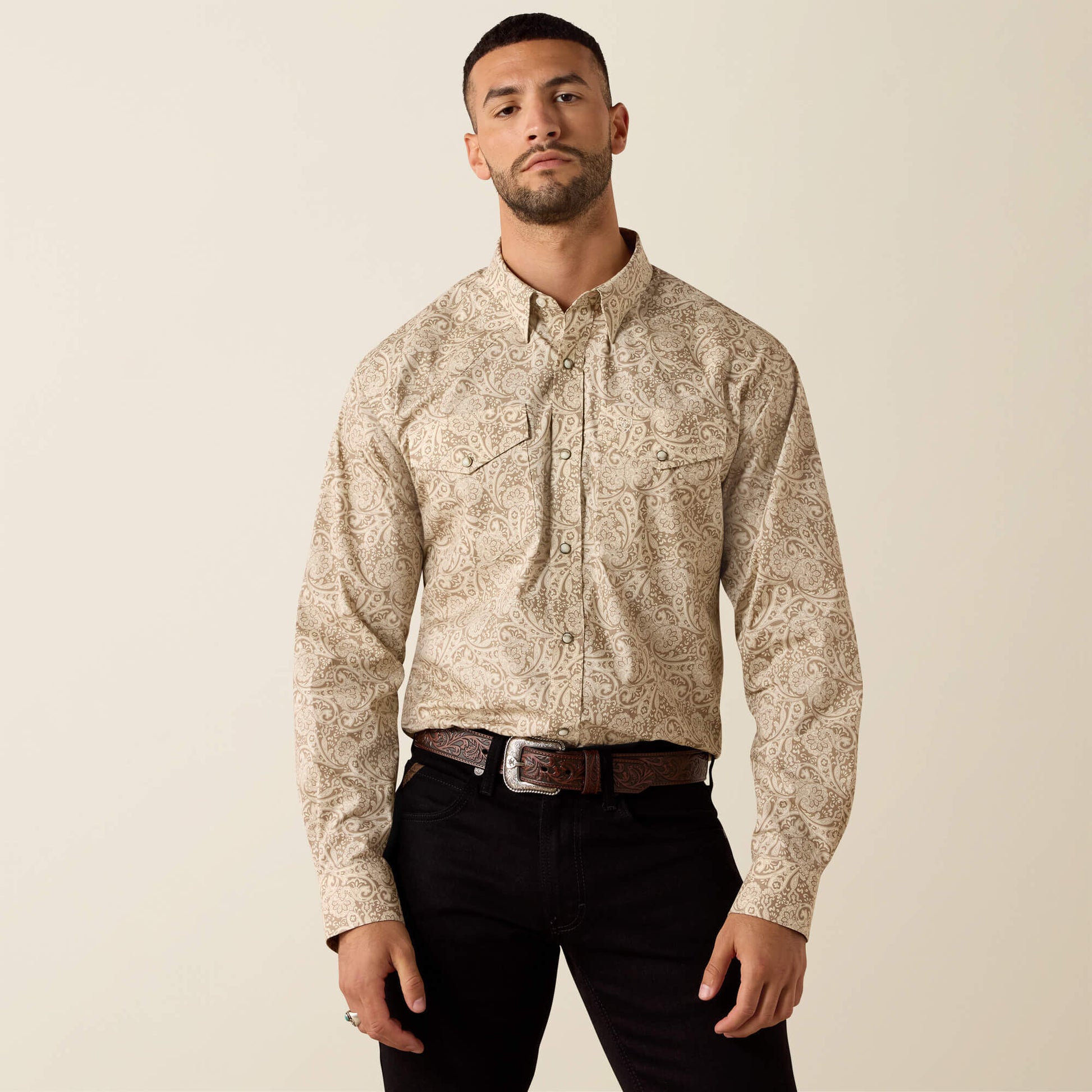 Ariat Men Trevon Classic Fit Snap Shirt