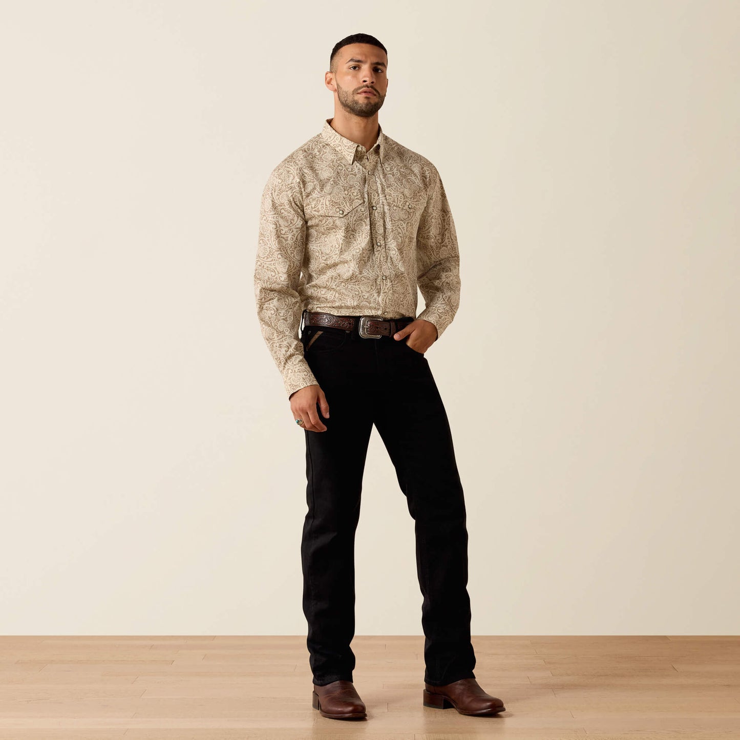 Ariat Men Trevon Classic Fit Snap Shirt