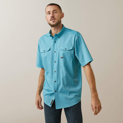 Ariat Men Rebar Made Tough VentTEK DuraStretch Work Shirt