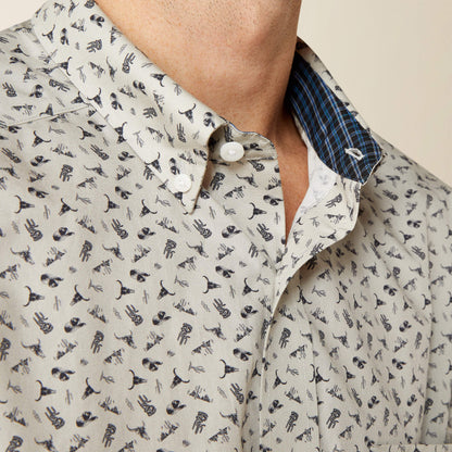 Ariat Men Wrinkle Free Charles Classic Fit Shirt