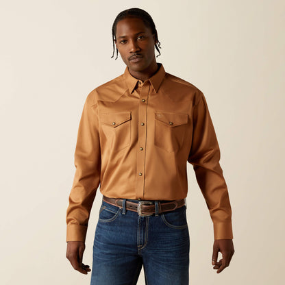 Ariat Men Solid Twill Classic Fit Shirt
