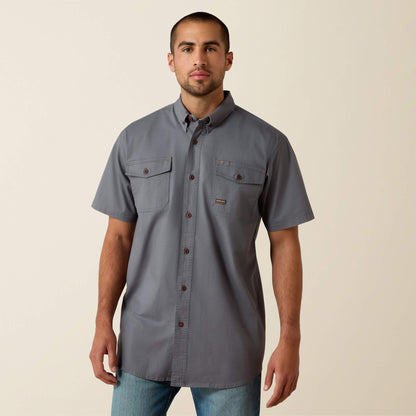 Ariat Men Rebar Made Tough DuraStretch Work Shirt