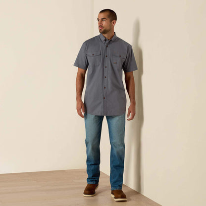 Ariat Men Rebar Made Tough DuraStretch Work Shirt