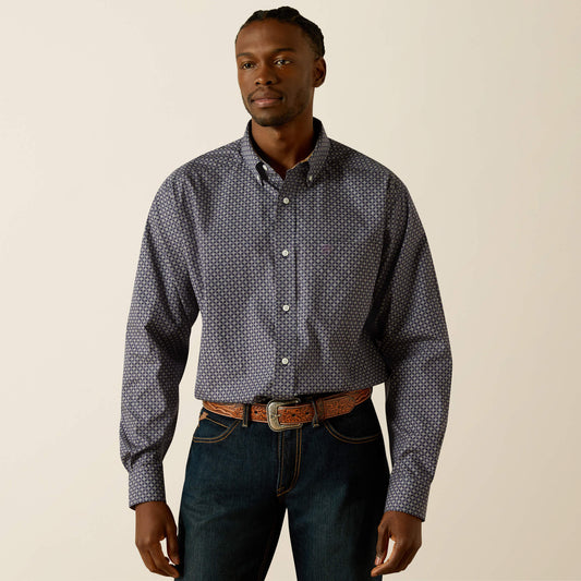 Ariat Men Wrinkle Free Dale Classic Fit Shirt