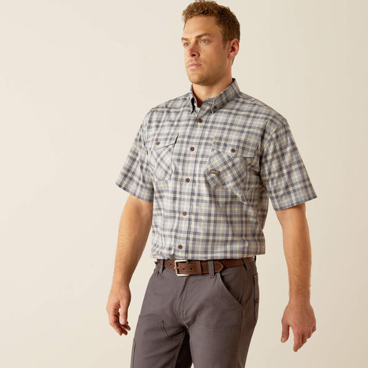 Ariat Men Rebar Made Tough DuraStretch Work Shirt