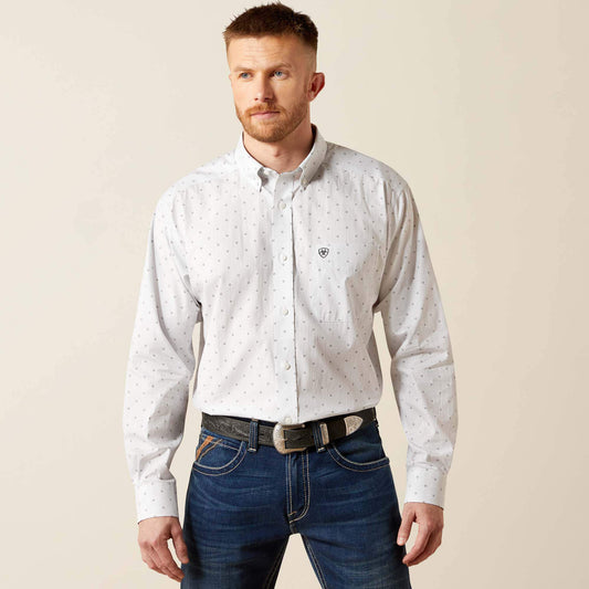 Ariat Men Wrinkle Free Avery Classic Fit Shirt
