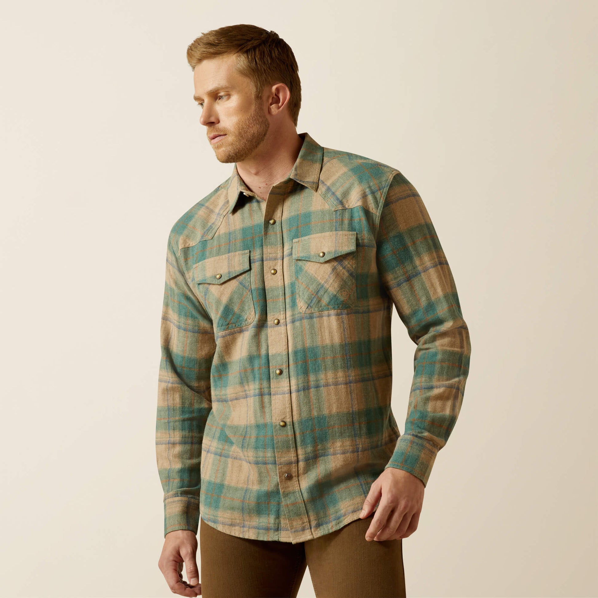 Ariat Men Huxlee Retro Fit Shirt