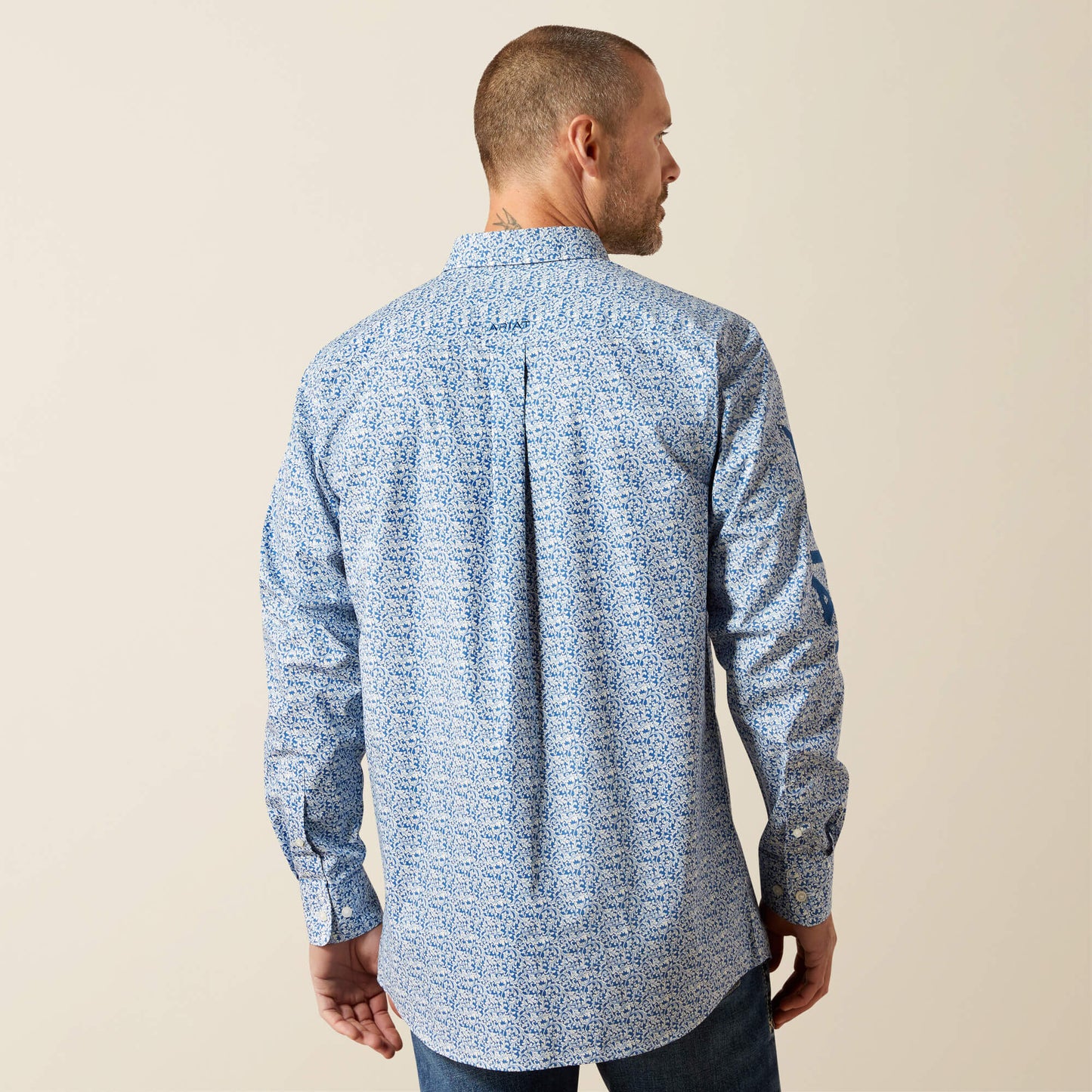 Ariat Men Team Parks Fitted Shirt