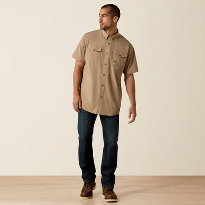 Ariat Men Rebar Made Tough VentTEK DuraStretch Work Shirt