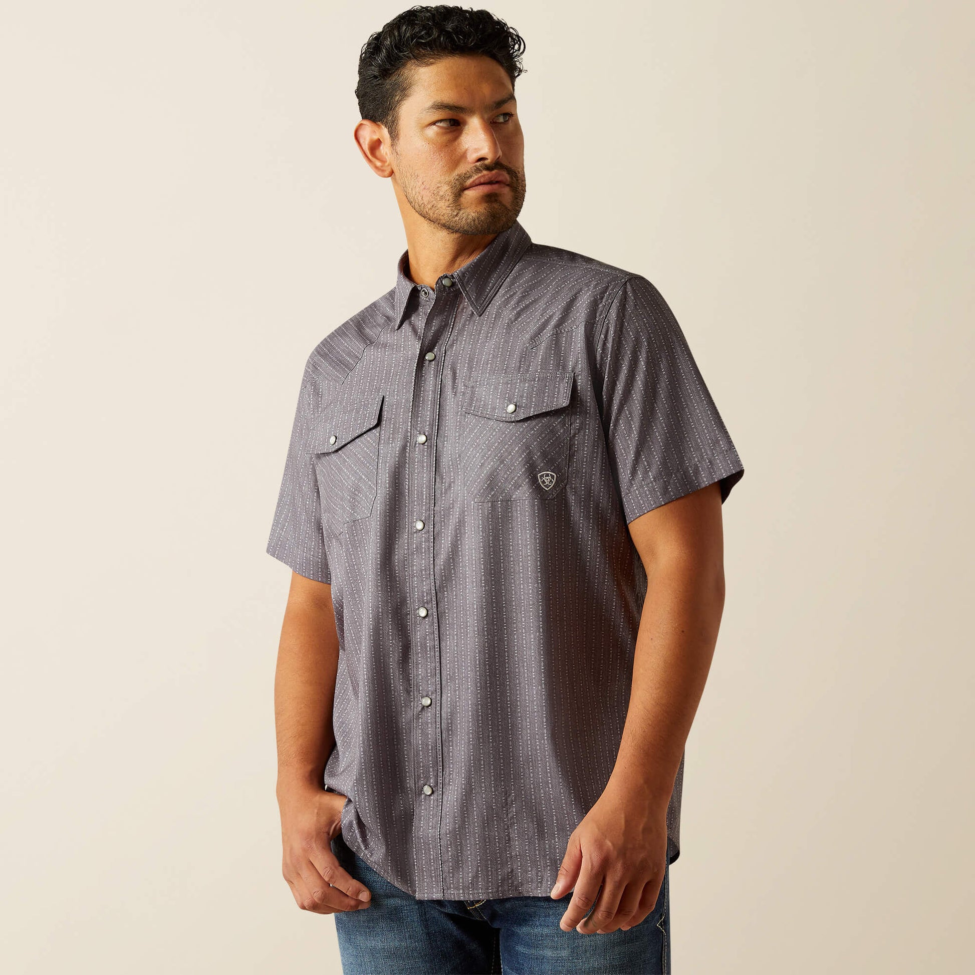 Ariat Men VentTEK Western Fitted Snap Shirt