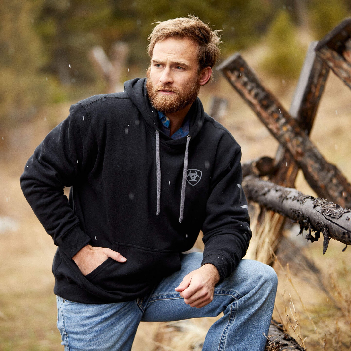 Ariat Men Ariat Logo Hoodie