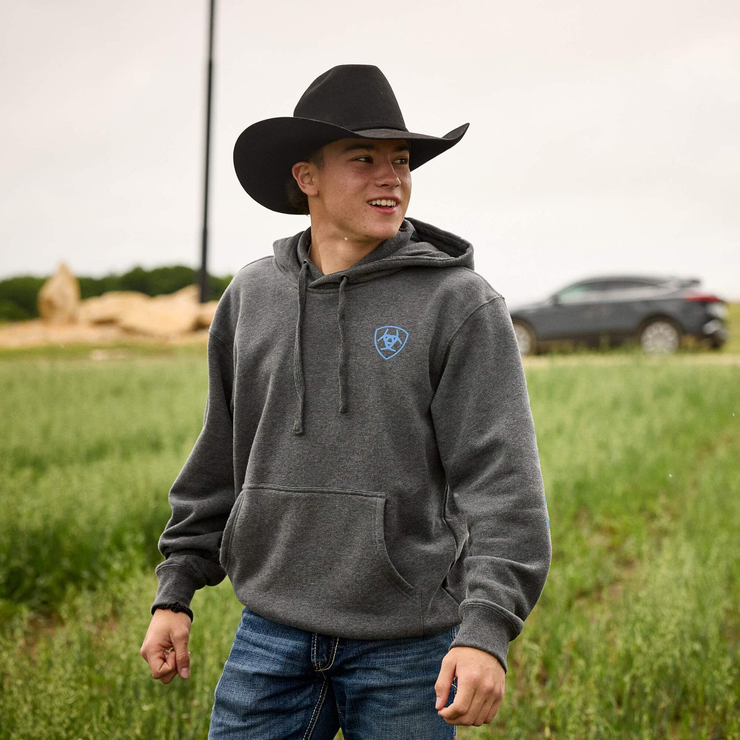 Ariat Men Ariat Logo Hoodie