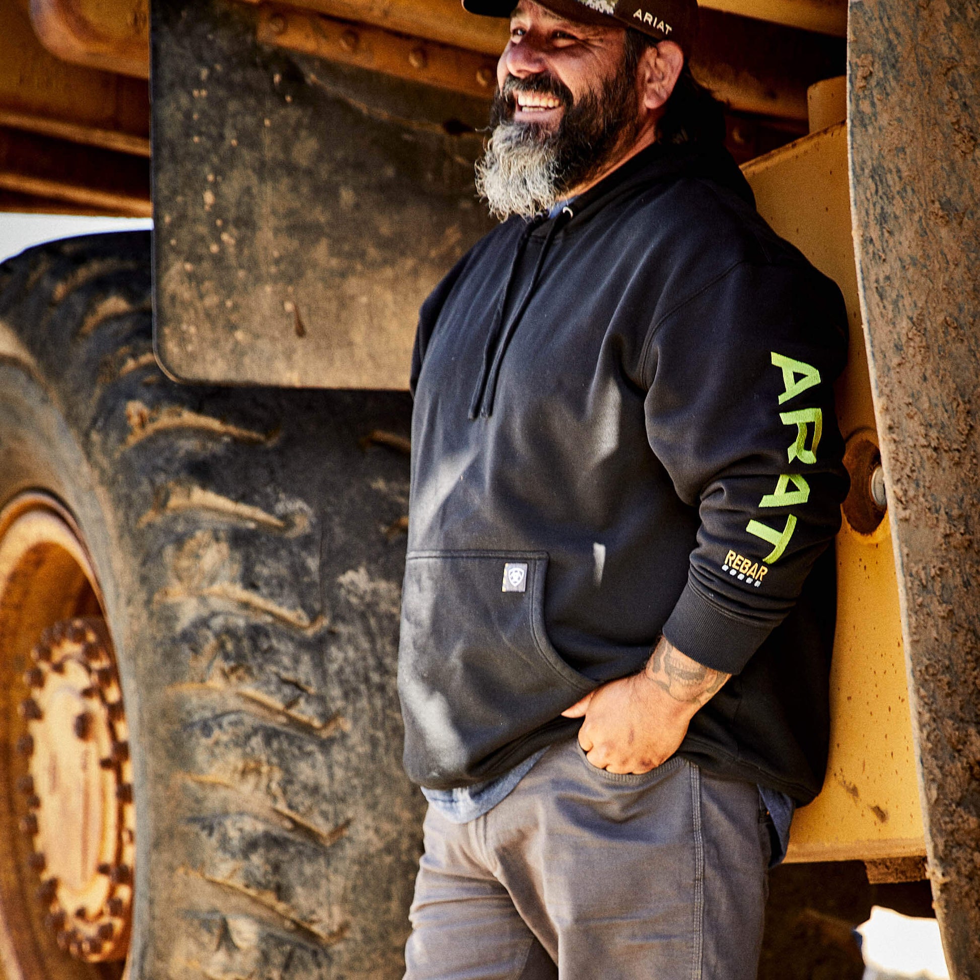 Ariat Men Rebar Graphic Hoodie