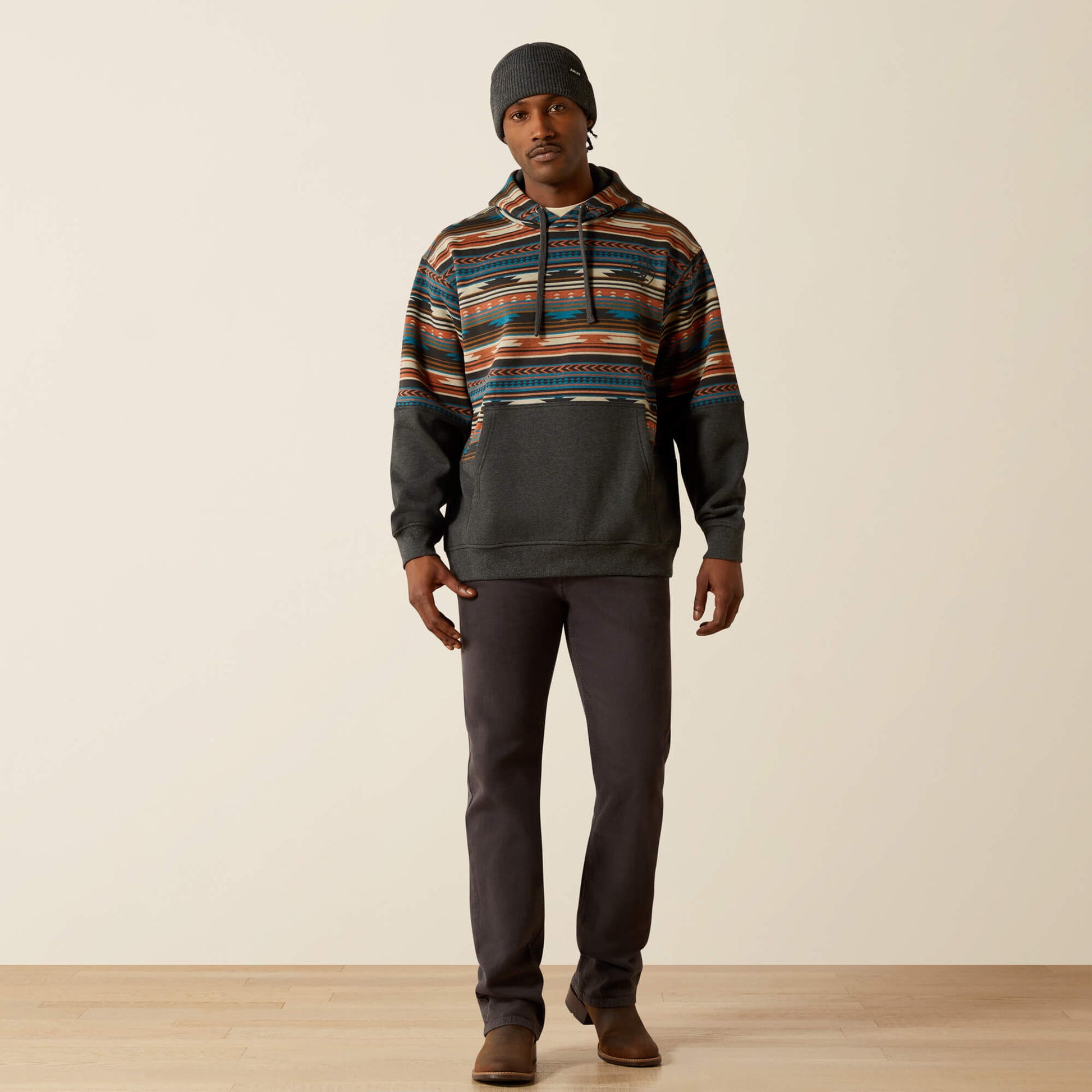 Ariat Men Color Block Hoodie