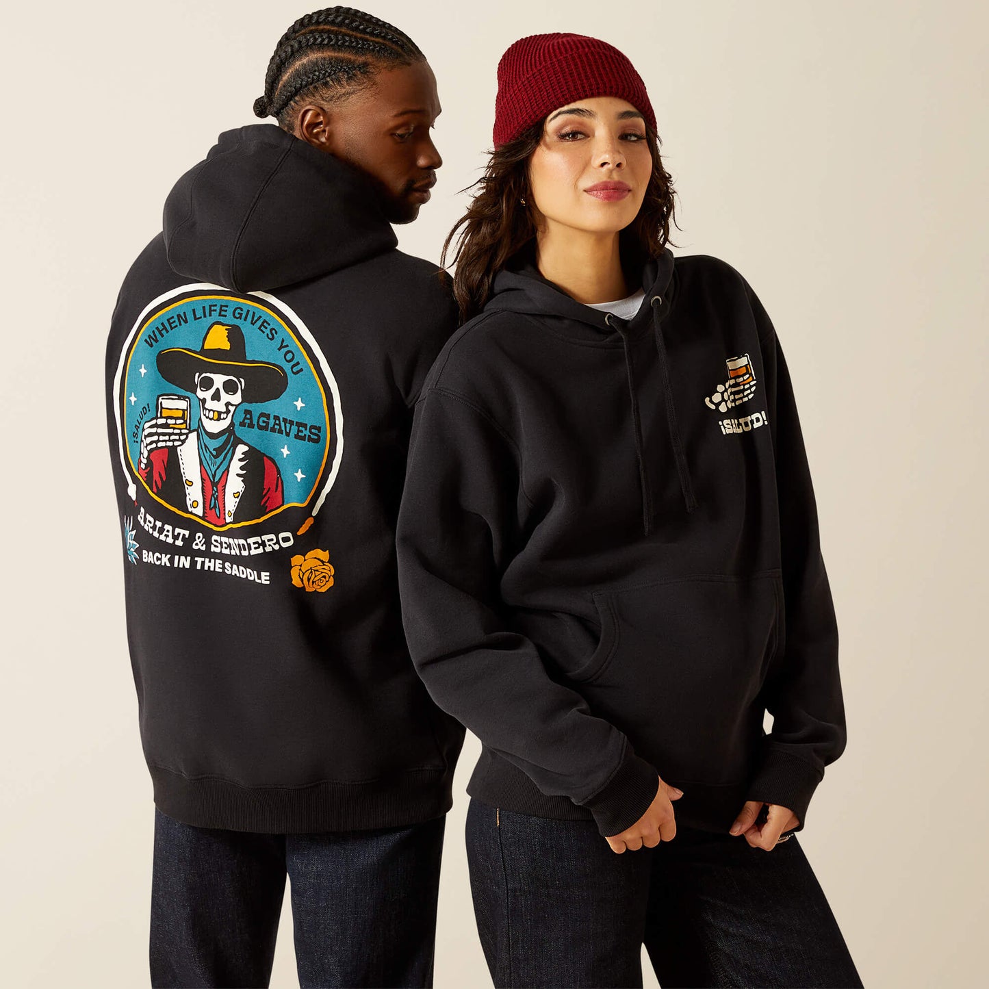 Ariat Men Sendero When Life Gives You Agaves Hoodie