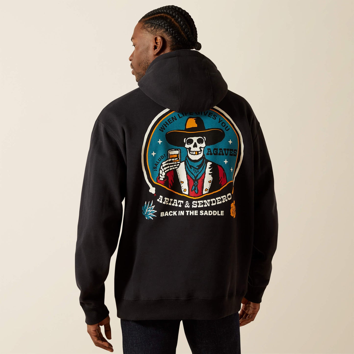 Ariat Men Sendero When Life Gives You Agaves Hoodie